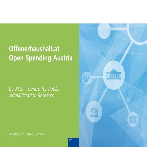Open Spending Austria -.Offenerhaushalt.at at the SharingReuse-Conference 2017