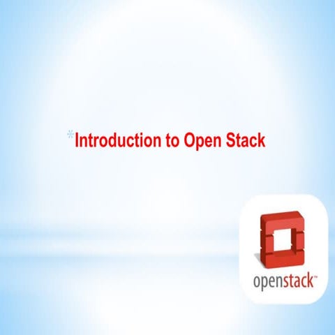 Openstack | PPTX