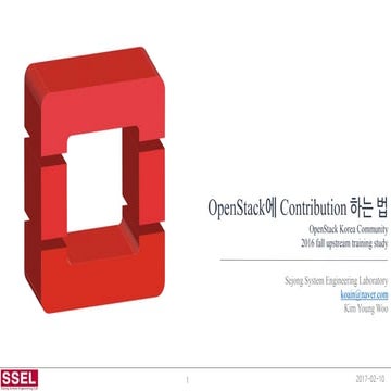Openstack에 컨트리뷰션 해보기