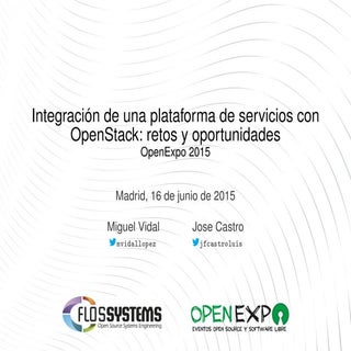OpenStack: Retos y oportunidades- O...