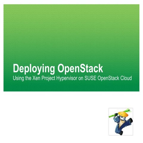 Xen Project on SUSE OpenStack Cloud