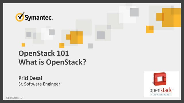 OpenStack 101