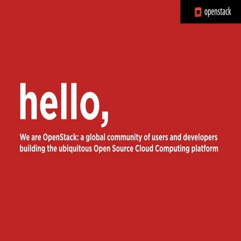 Open stack 6th birthday