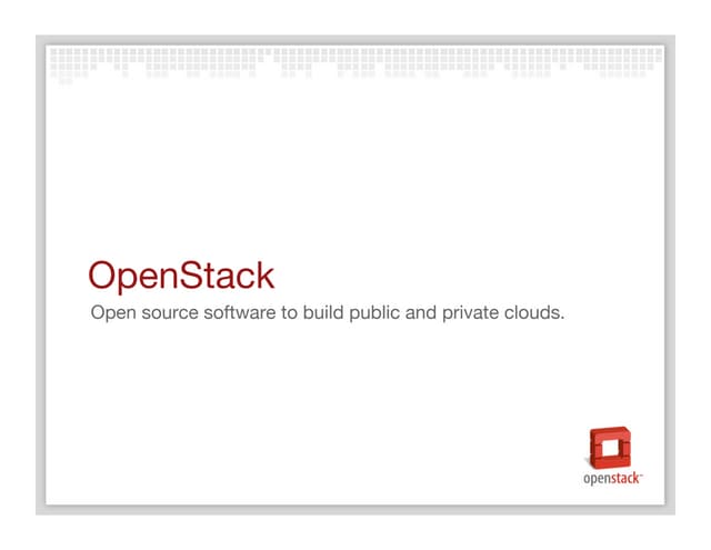 OpenStack Branding and Marketing
