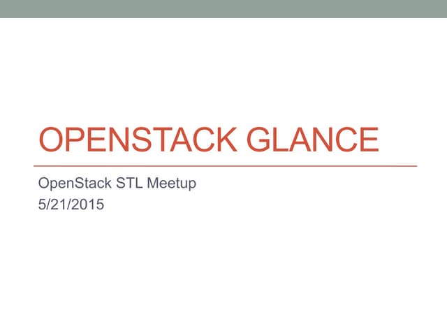 OpenStack Glance
