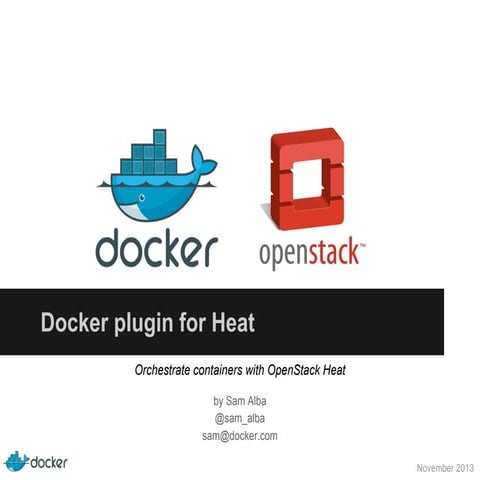 Docker Plugin for Heat