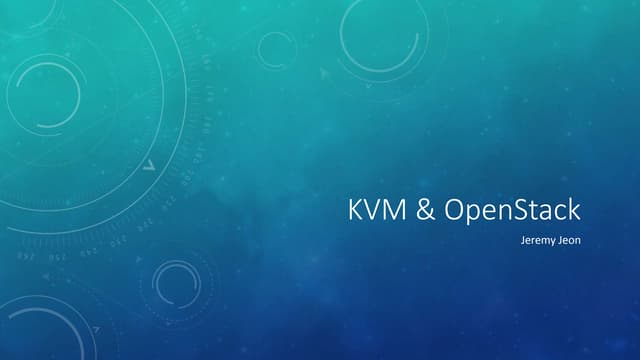 KVM & OpenStack