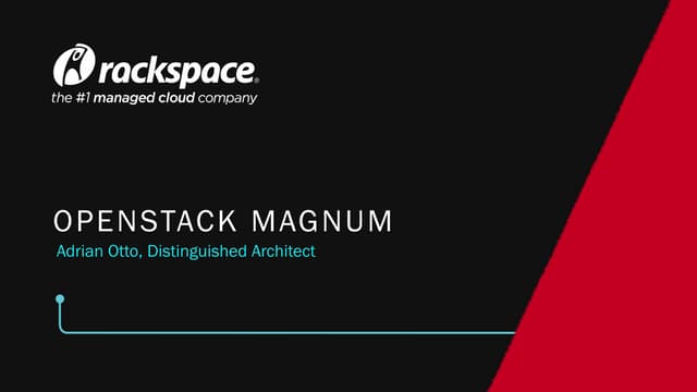 OpenStack Magnum