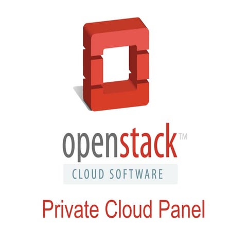 Open stack private cloud panel