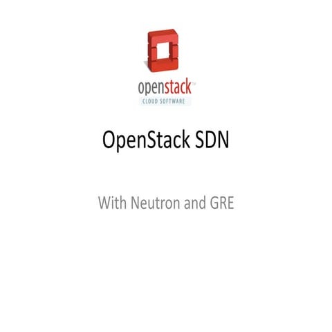 OpenStack sdn
