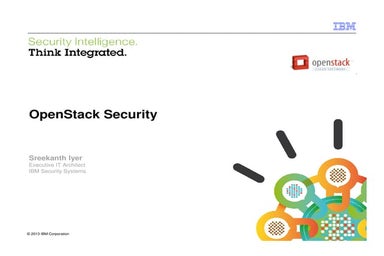 OpenStack Security