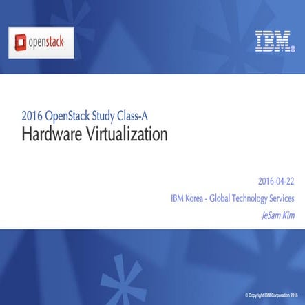 Hardware Virtualization