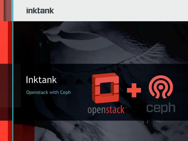 Openstack with ceph