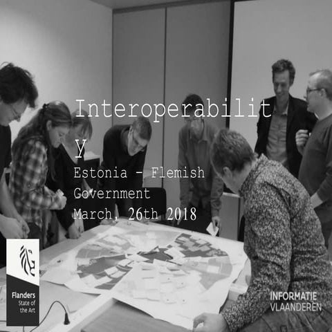 Open standards for linked organisations | meeting Estonia - Flemish Government 2018