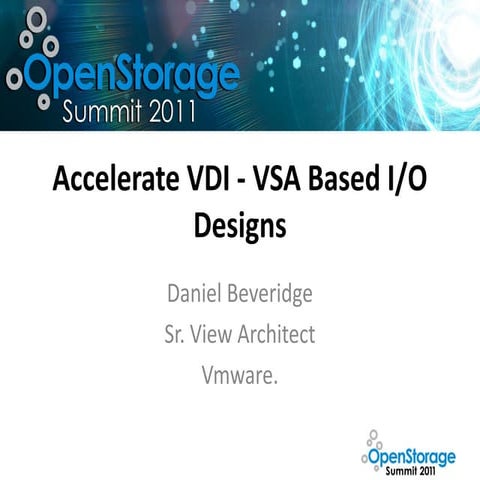 OSS Presentation Accelerating VDI by Daniel Beveridge