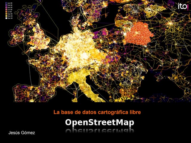 La base de datos cartográfica libre...