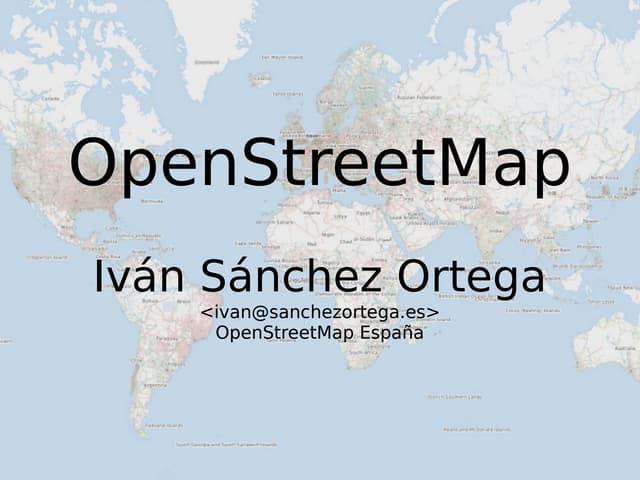 OpenStreetMap (en Zzzinc)