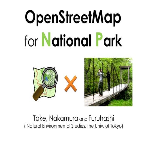 Open Street Map4 National Park Eng