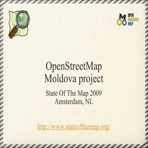 Open Street Map Moldova Project (sotm09)