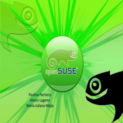 Presentación open suse | PPTX