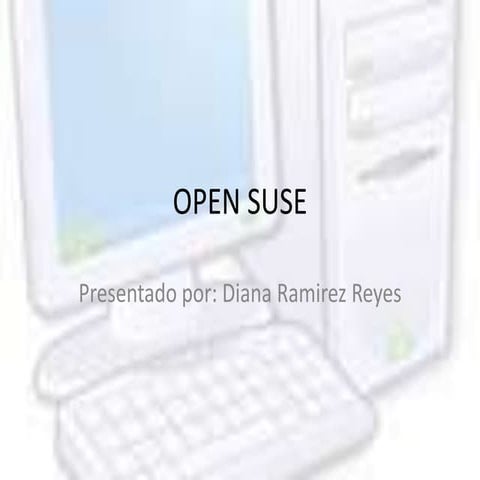 Open suse | PPTX