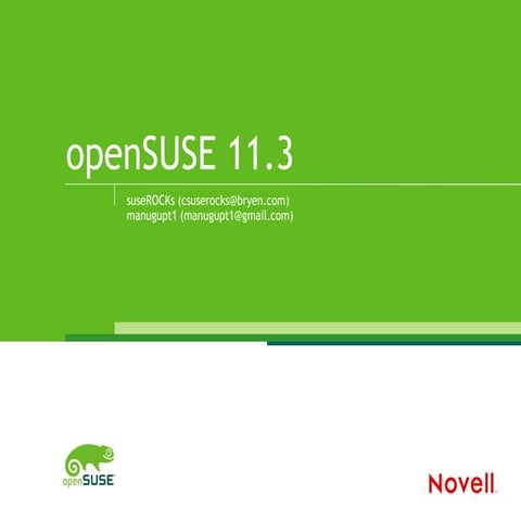 openSUSE | PPTX