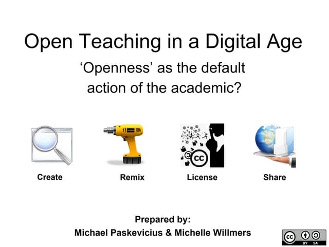 Open Teaching in a Digital Age 