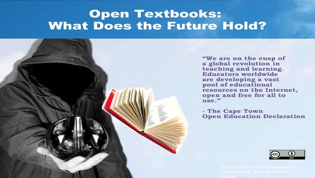 Open Textbooks: What Does the Future Hold?
