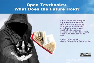 Open Textbooks: What Does the Future Hold?