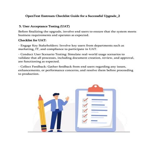 OpenText Exstream Checklist Guide for a Successful Upgrade_2.pdf