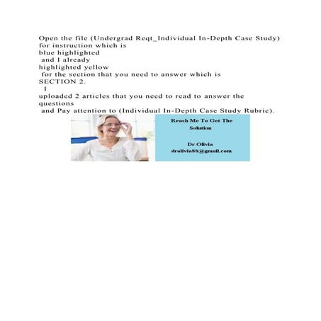 Open the file (Undergrad Reqt_Individual In-Depth Case Study) for in.docx