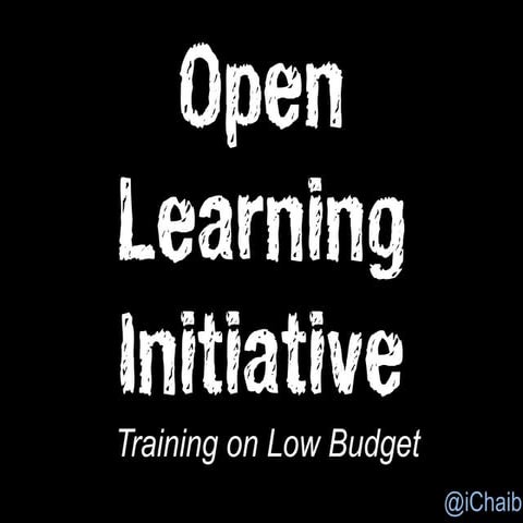Open Learning Initiative
