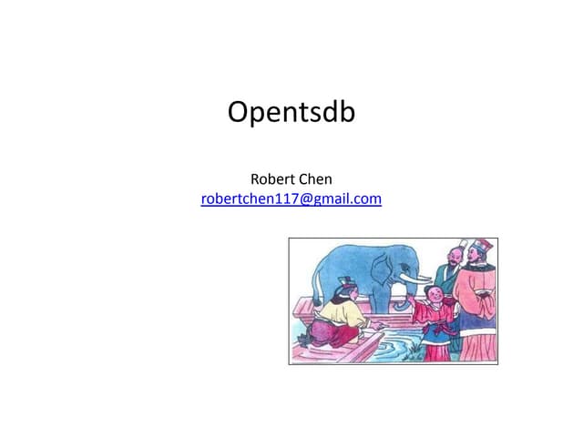 opentsdb in a real enviroment