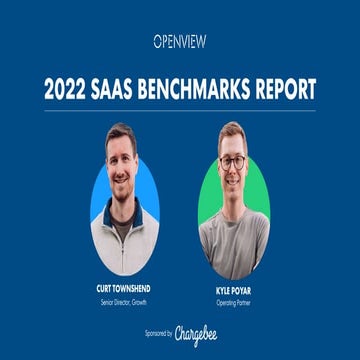 OpenView SaaS Benchmarks Report 2022