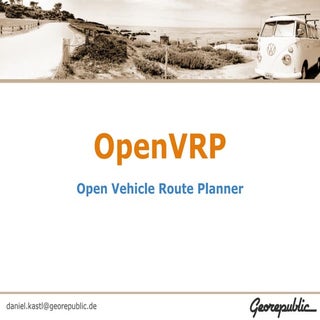 OpenVRP Introduction