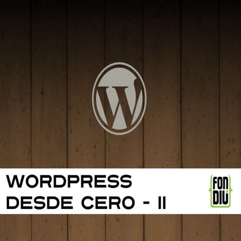 Curso Wordpress desde Cero, parte 2