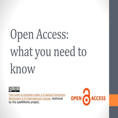 opeNWorks OA Advocacy Template