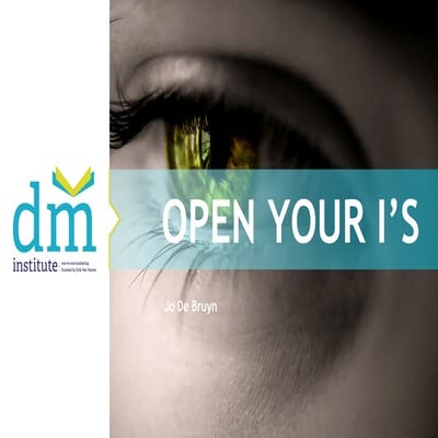 Open your eyes for the digital revolution