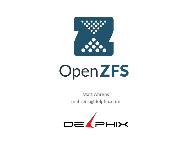 openzfs conference openzfs conference