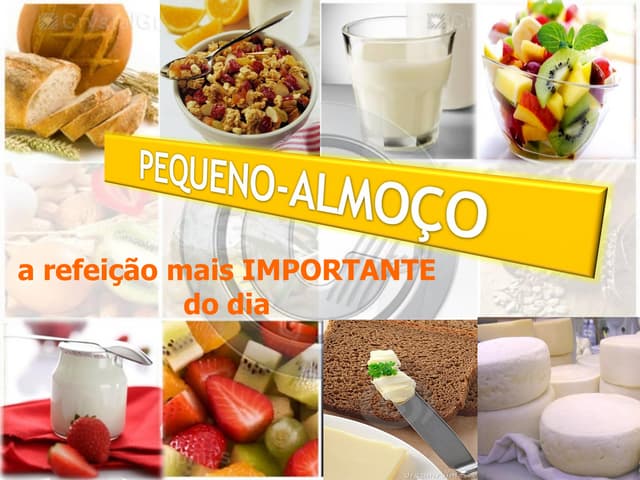 O pequeno almoço  é de ouro - Dia M...