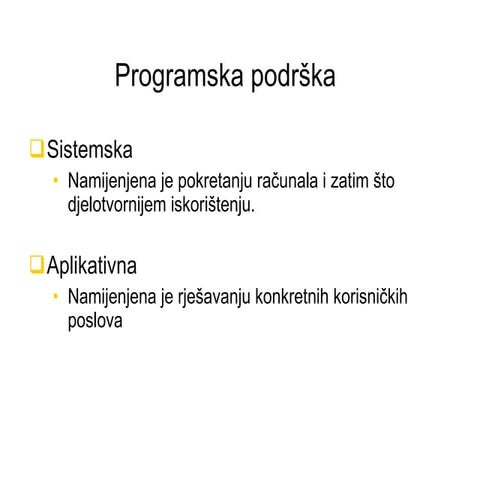 Operacijski Sustavi - Osnove