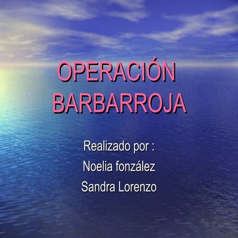 Operación barbarroja