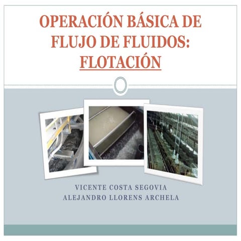 Flotación