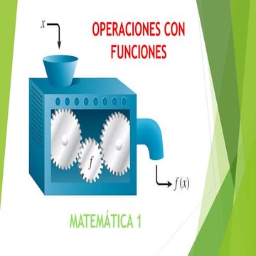 Operaciones con funciones