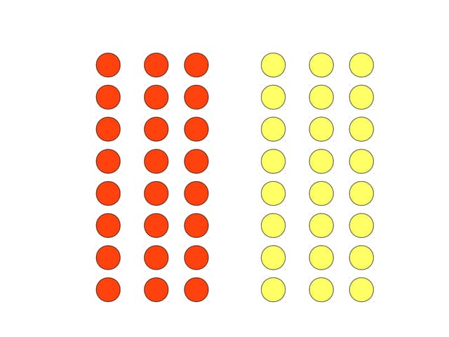 Operaciones enteros con fichas colores