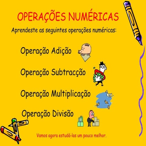 Operacoes numericas | PPT