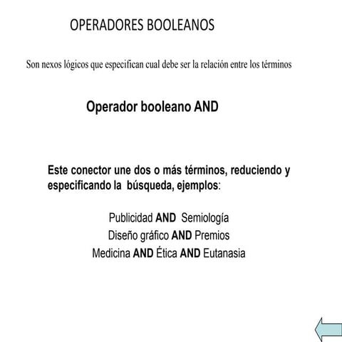 Operadores booleados