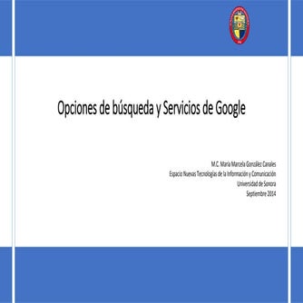 Operadores y servicio de Google