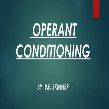 OPERANT.pptx best presentation ever given.