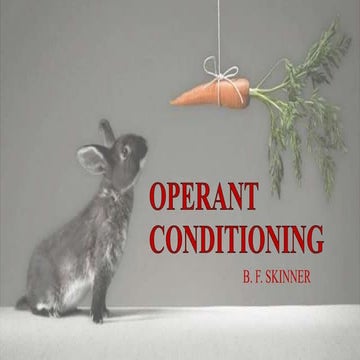 Operant conditioning